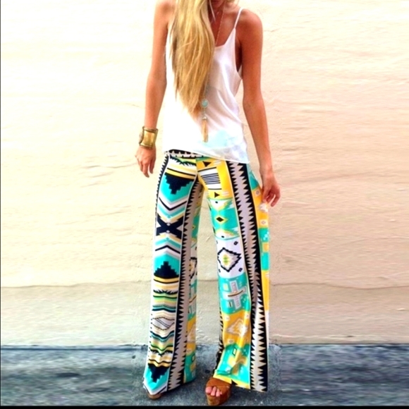 Pants - Poolside Pants Silky Trendy Beach/Yoga❤